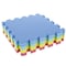 Fleming Supply Fleming Supply Foam Floor Mat Tiles, 8 Interlocking 12.5 inch x 12.5 inch Pieces for Classrooms 768940CIW - alternate 3